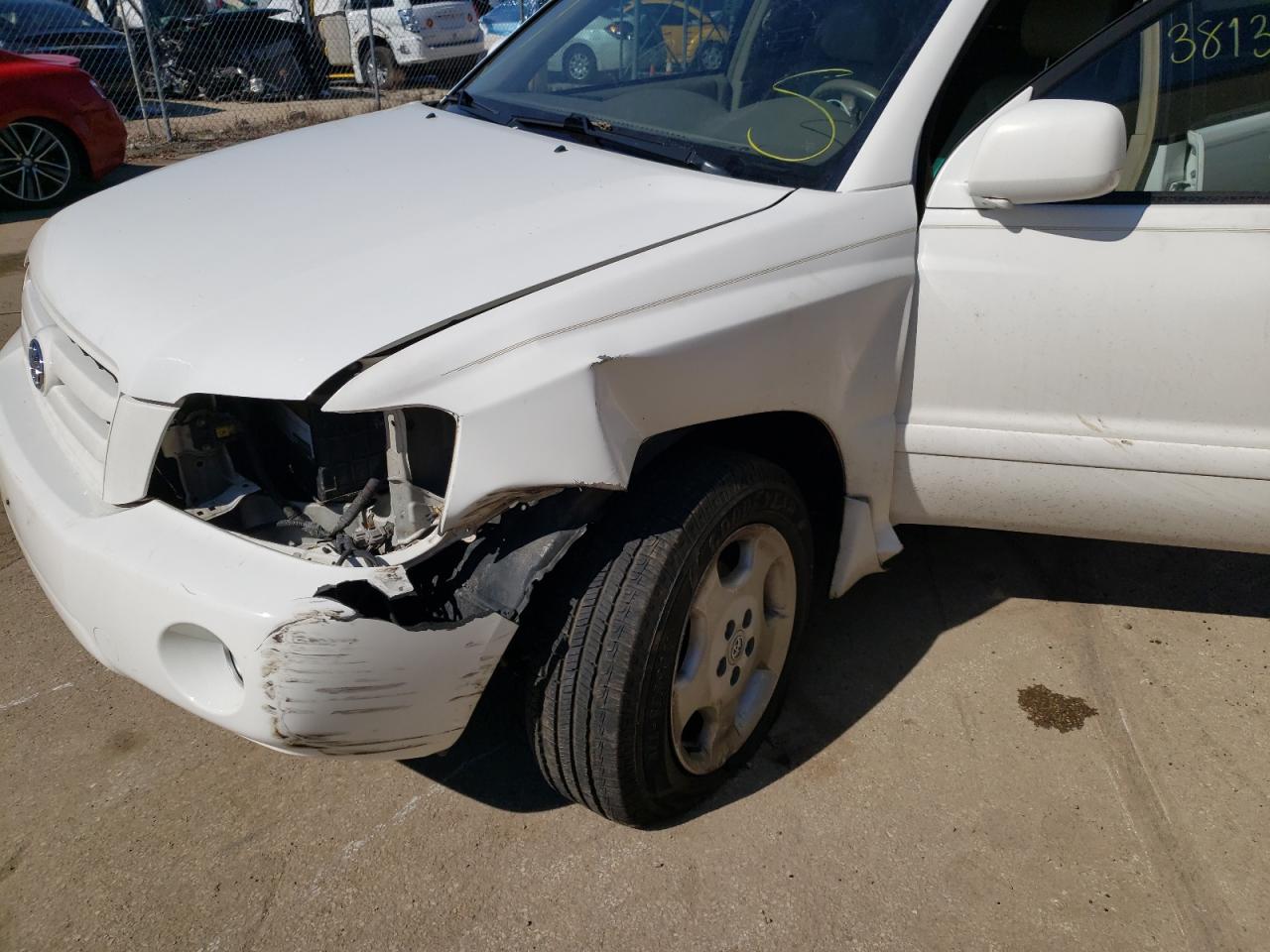 Photo 9 from auction – 2007 TOYOTA HIGHLANDER with VIN JTEDP21A370128481