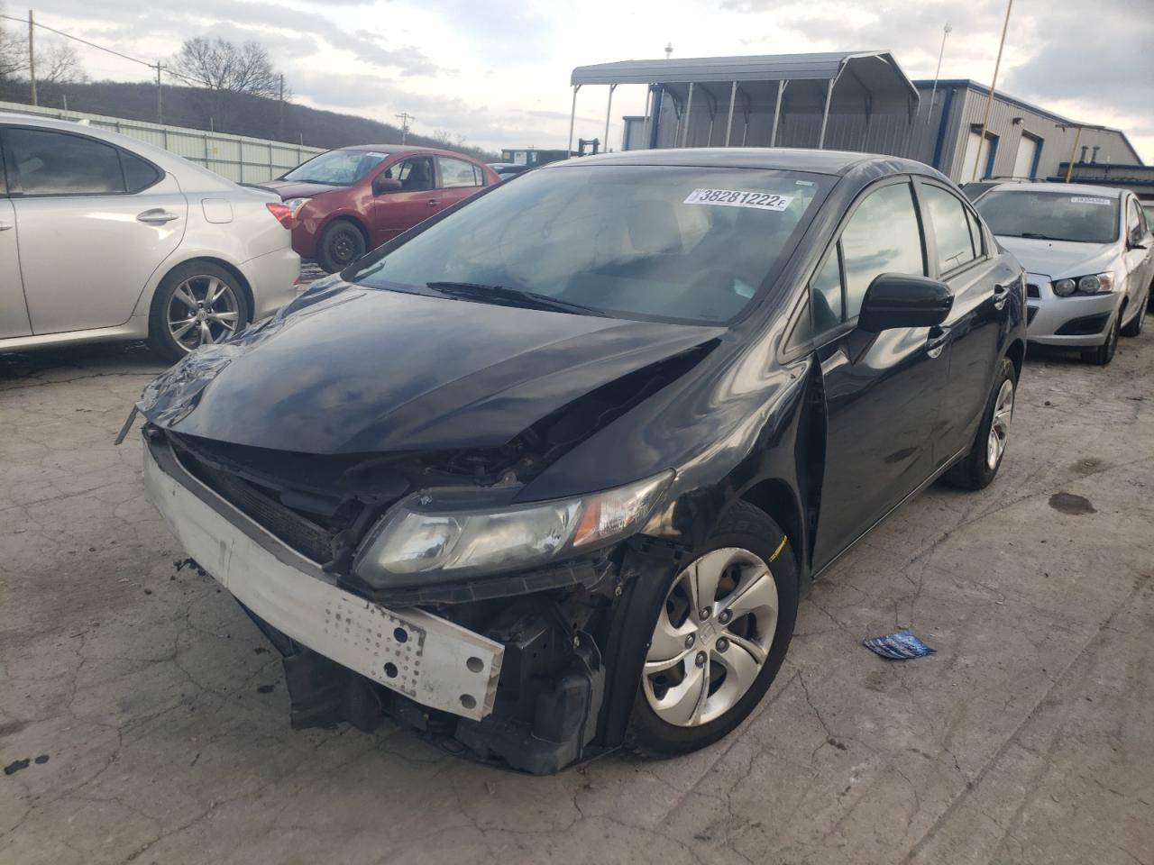 Photo 2 from auction – 2014 HONDA CIVIC LX with VIN 2HGFB2F58EH504173
