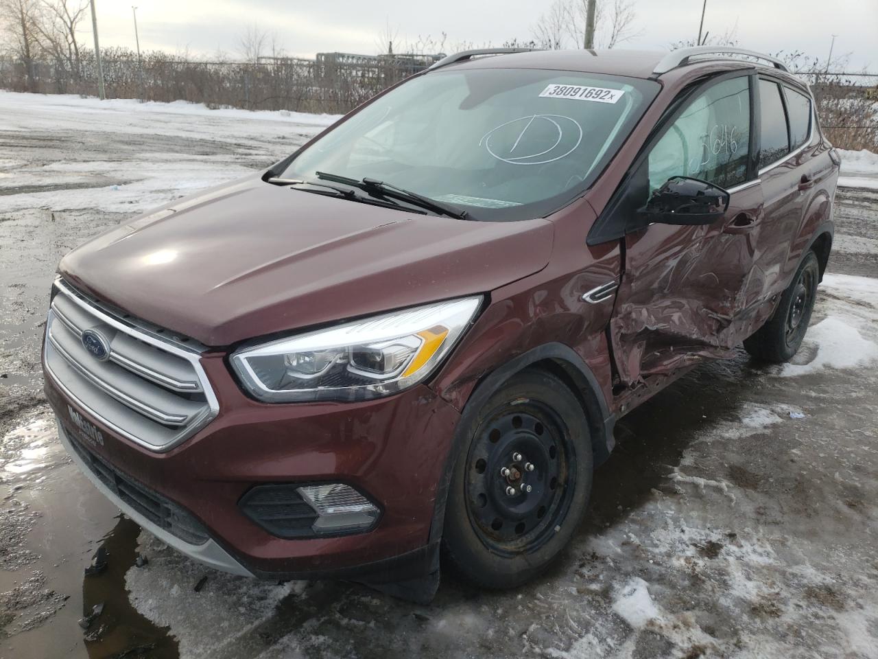 Photo 2 from auction – 2018 FORD ESCAPE TIT with VIN 1FMCU9J98JUA13474