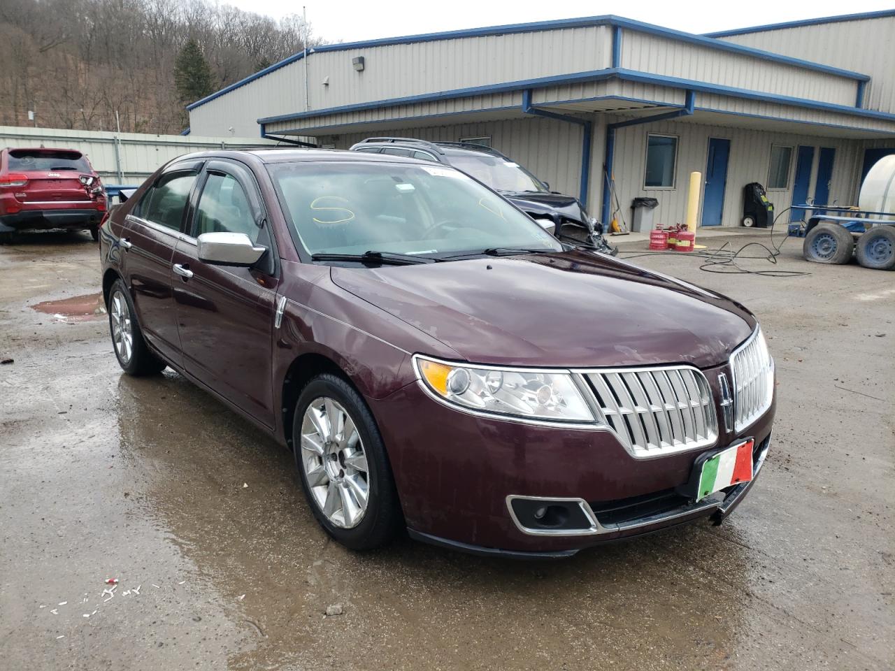LINCOLN MKZ 2011 with VIN 3LNHL2GC3BR755857 - Photo from auction