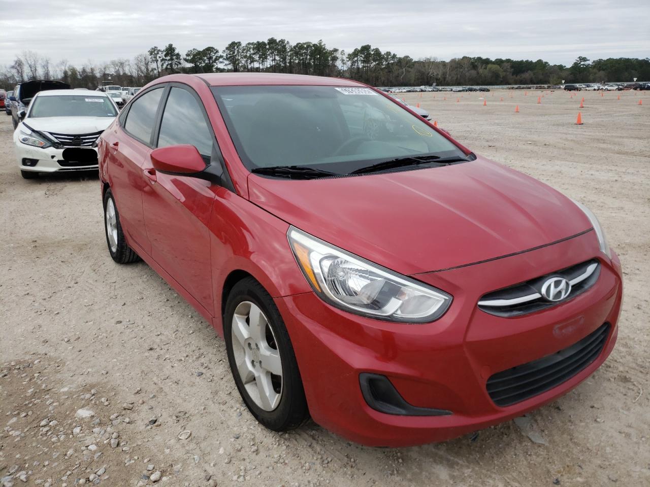 HYUNDAI ACCENT SE 2017 with VIN KMHCT4AE3HU199681 - Photo from auction