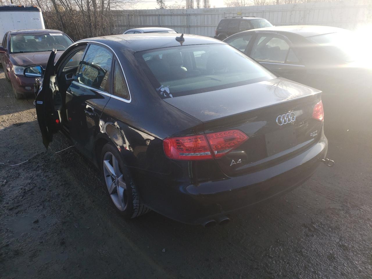 Photo 3 from auction – 2012 AUDI A4 PREMIUM with VIN WAUBFAFLXCN012210