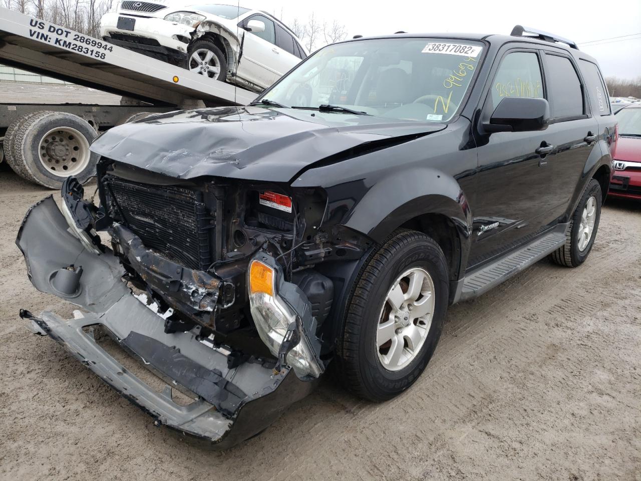 Photo 2 from auction – 2009 FORD ESCAPE HYB with VIN 1FMCU59339KA35642