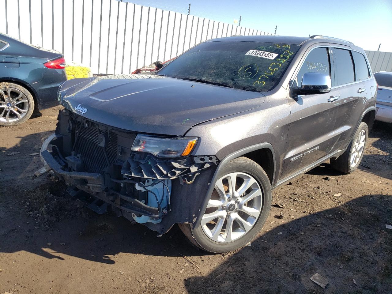 Photo 2 from auction – 2017 JEEP GRAND CHER with VIN 1C4RJFBG6HC837072
