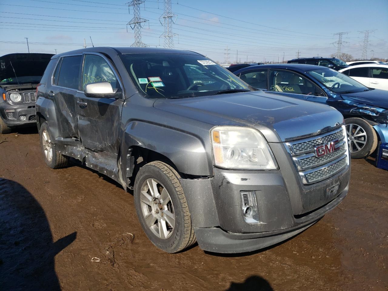 GMC TERRAIN SL 2012 with VIN 2GKALMEKXC6246308 - Photo from auction