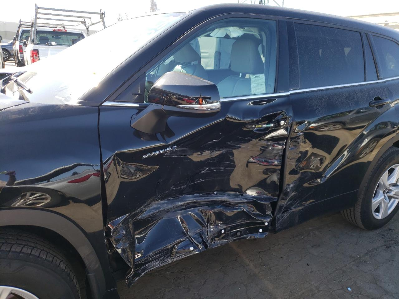 Photo 9 from auction – 2021 TOYOTA HIGHLANDER with VIN 5TDBBRCH9MS537185