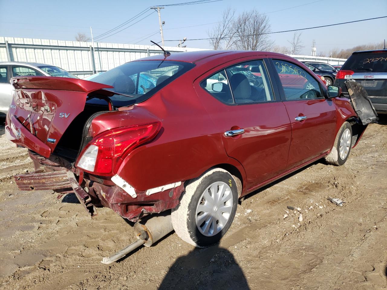 Photo 4 from auction – 2016 NISSAN VERSA S with VIN 3N1CN7AP7GL821048