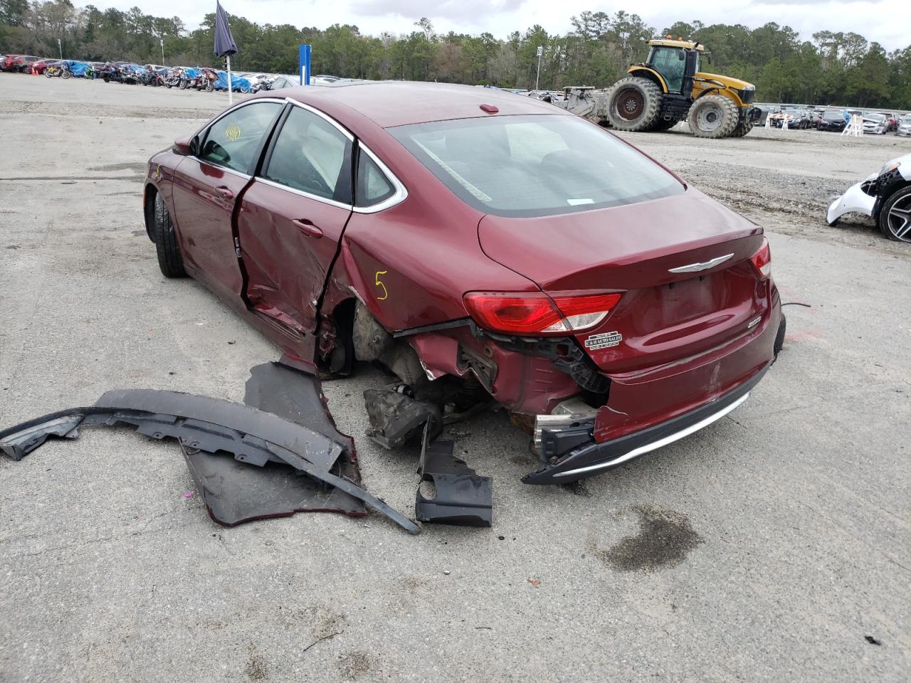 Photo 3 from auction – 2015 CHRYSLER 200 LIMITE with VIN 1C3CCCAB2FN631399