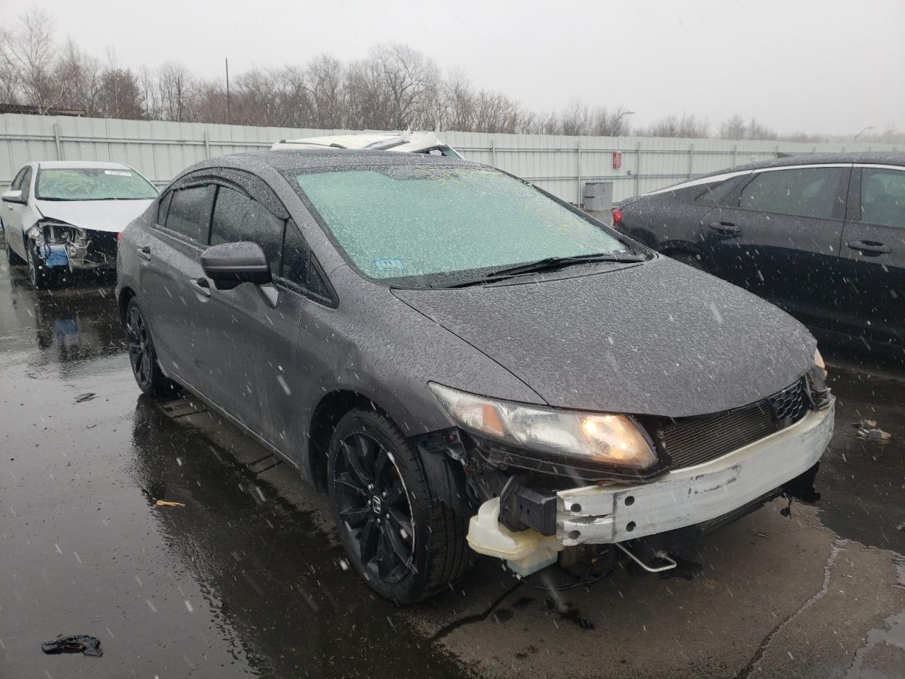 HONDA CIVIC EXL 2014 with VIN 2HGFB2F94EH523550 - Photo from auction