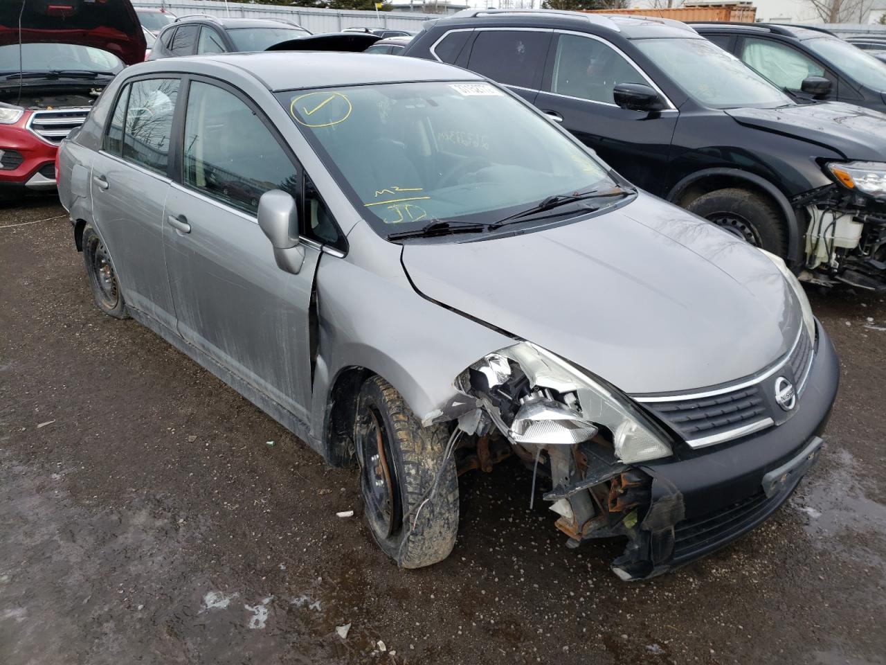 NISSAN VERSA S 2007 with VIN 3N1BC11E57L418585 - Photo from auction