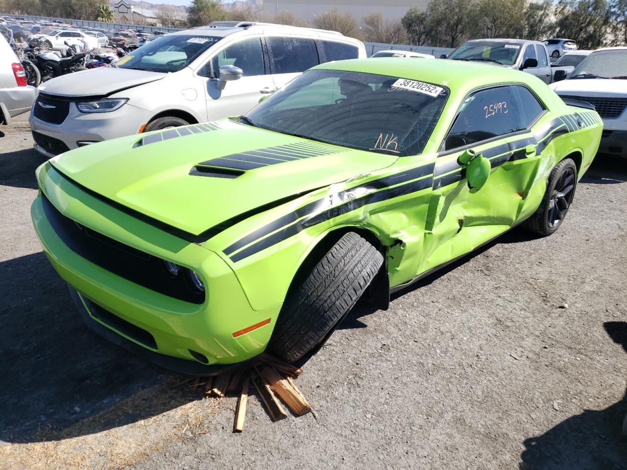 Photo 2 from auction – 2019 DODGE CHALLENGER with VIN 2C3CDZAG6KH741371