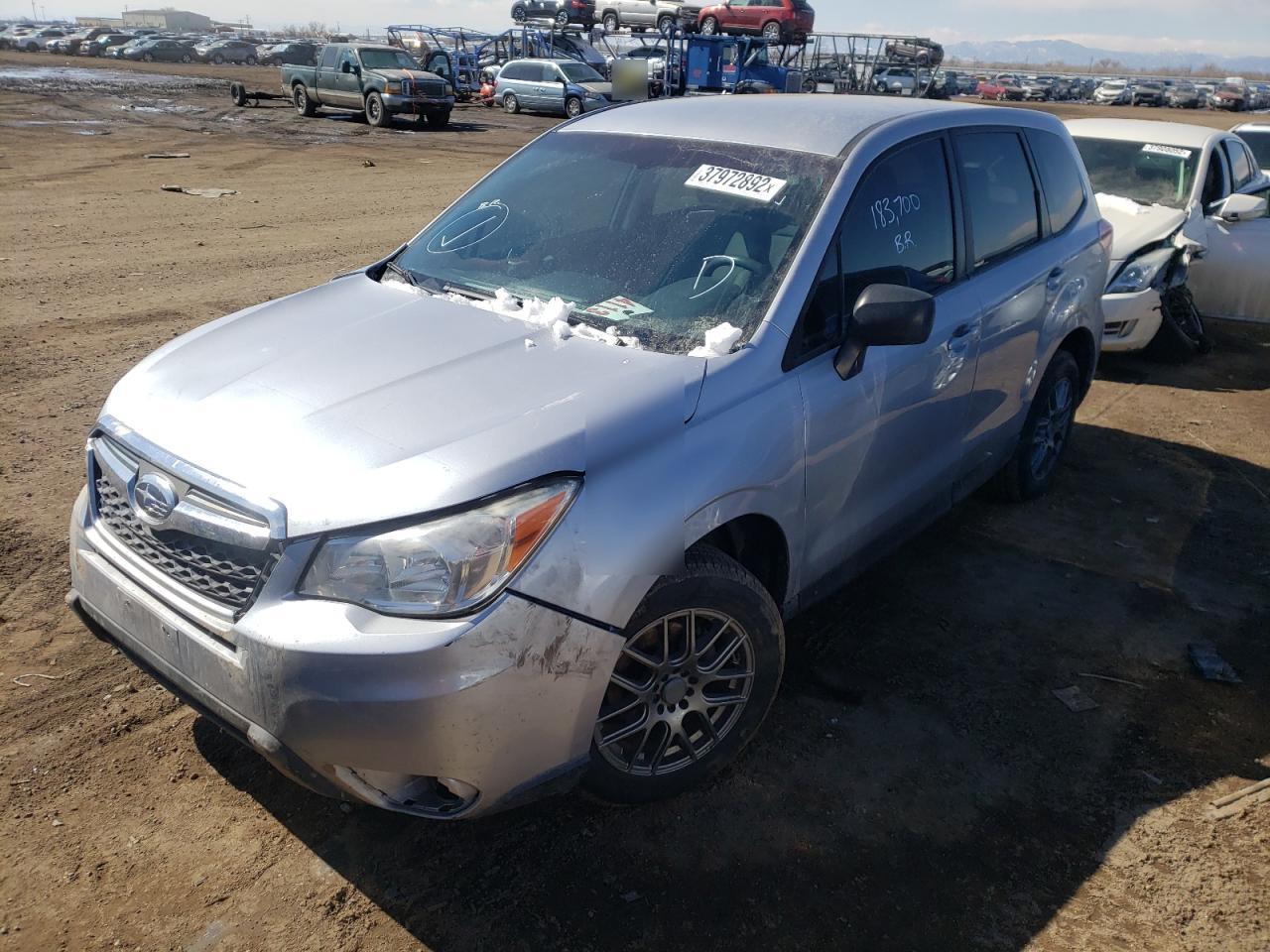 Photo 2 from auction – 2014 SUBARU FORESTER 2 with VIN JF2SJAAC4EH428555