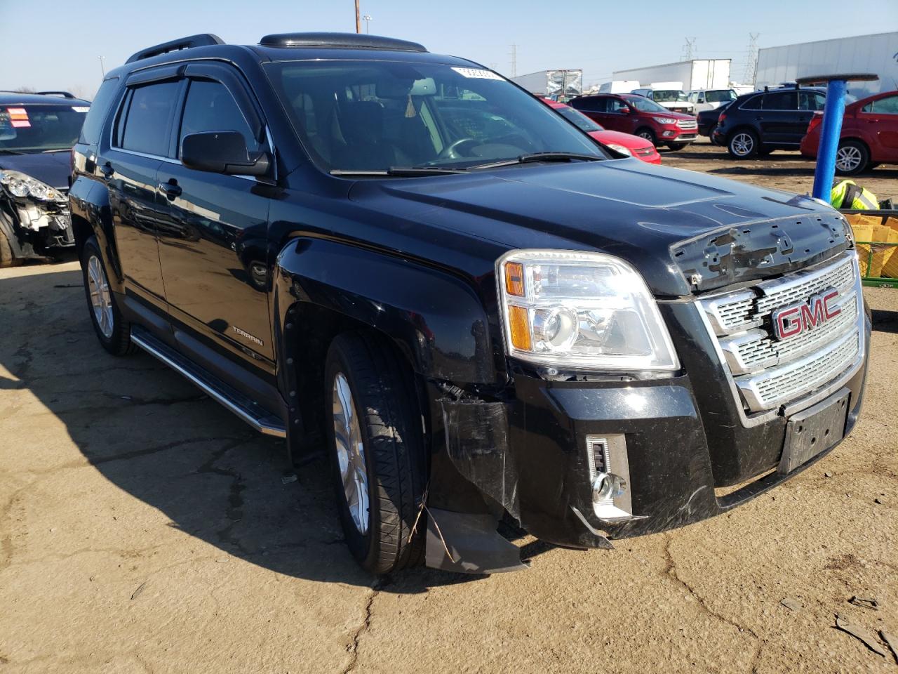 GMC TERRAIN SL 2011 with VIN 2CTALSEC0B6227553 - Photo from auction