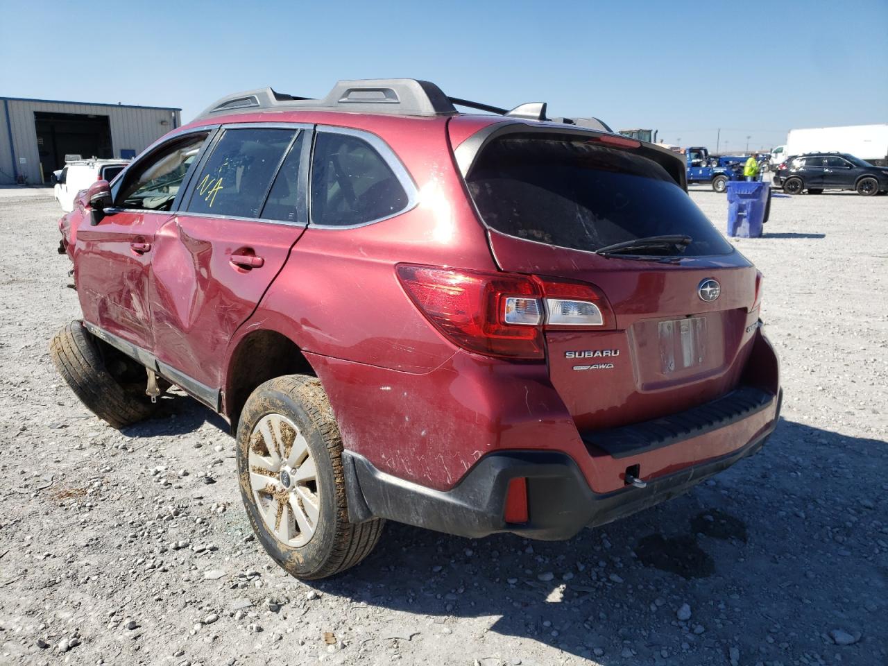 Photo 3 from auction – 2018 SUBARU OUTBACK 2. with VIN 4S4BSAHC9J3289611