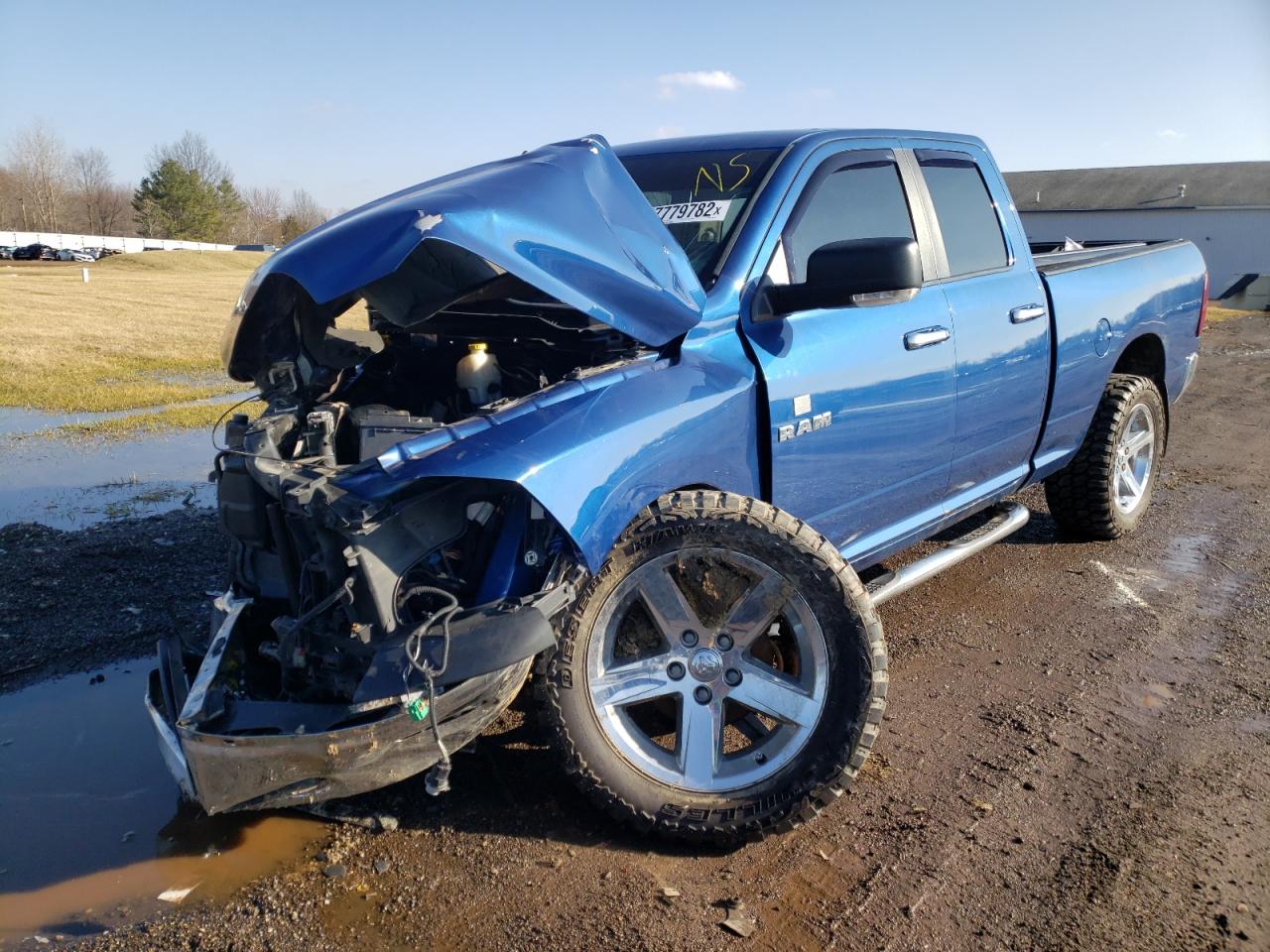 Photo 2 from auction – 2010 DODGE RAM 1500 with VIN 1D7RV1GP8AS261843