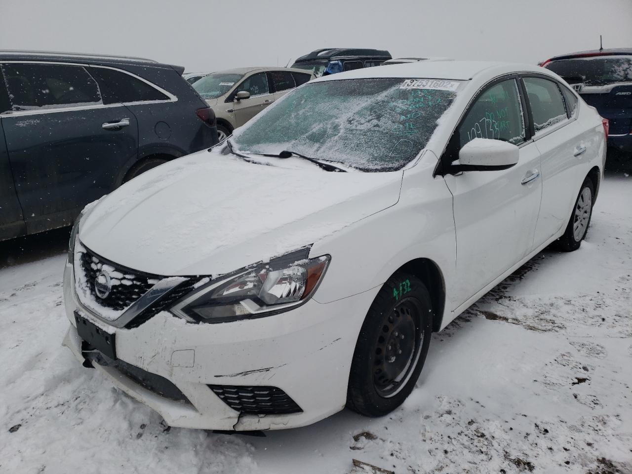 Photo 2 from auction – 2016 NISSAN SENTRA S with VIN 3N1AB7AP2GY221380