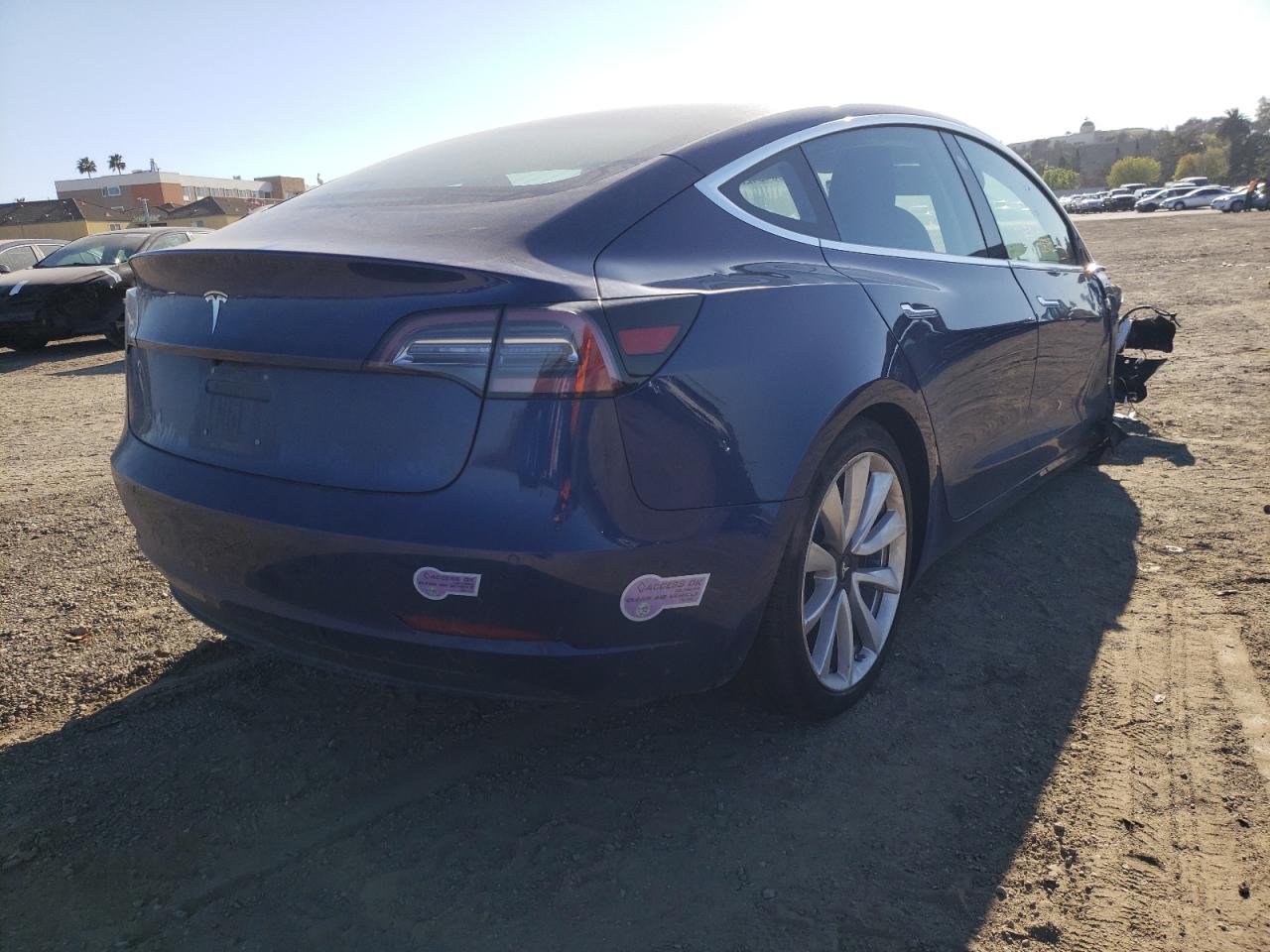 Photo 4 from auction – 2018 TESLA MODEL 3 with VIN 5YJ3E1EA4JF118299
