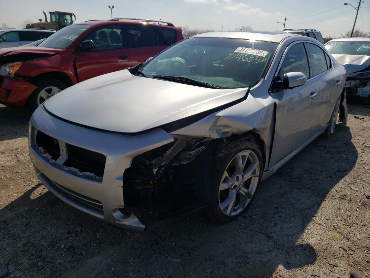 Photo 2 from auction – 2012 NISSAN MAXIMA S with VIN 1N4AA5AP7CC846032