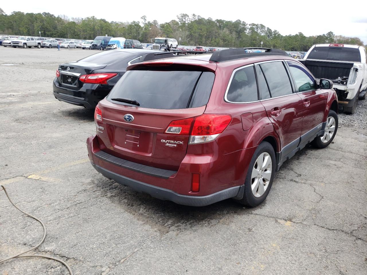 Photo 4 from auction – 2011 SUBARU OUTBACK with VIN 4S4BRCCC4B3438085