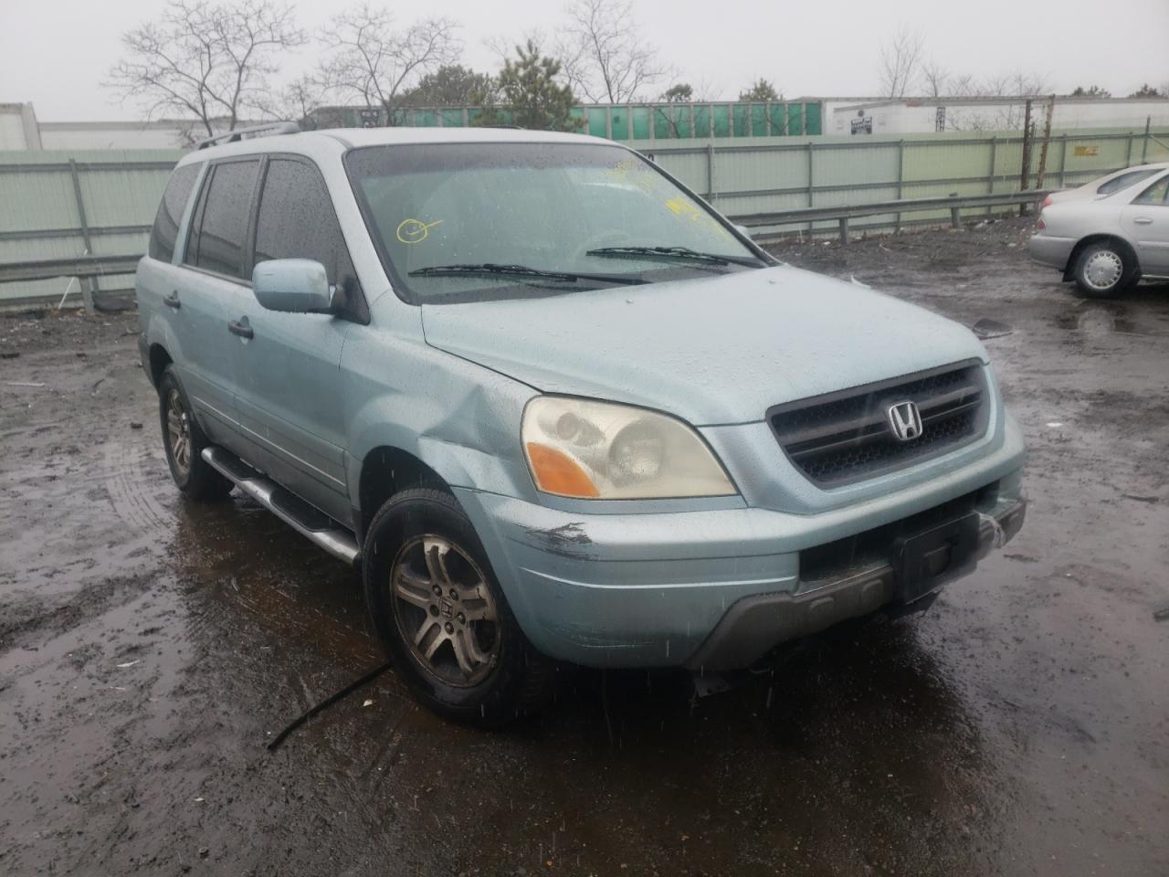 HONDA PILOT EXL 2003 with VIN 2HKYF18583H583013 - Photo from auction