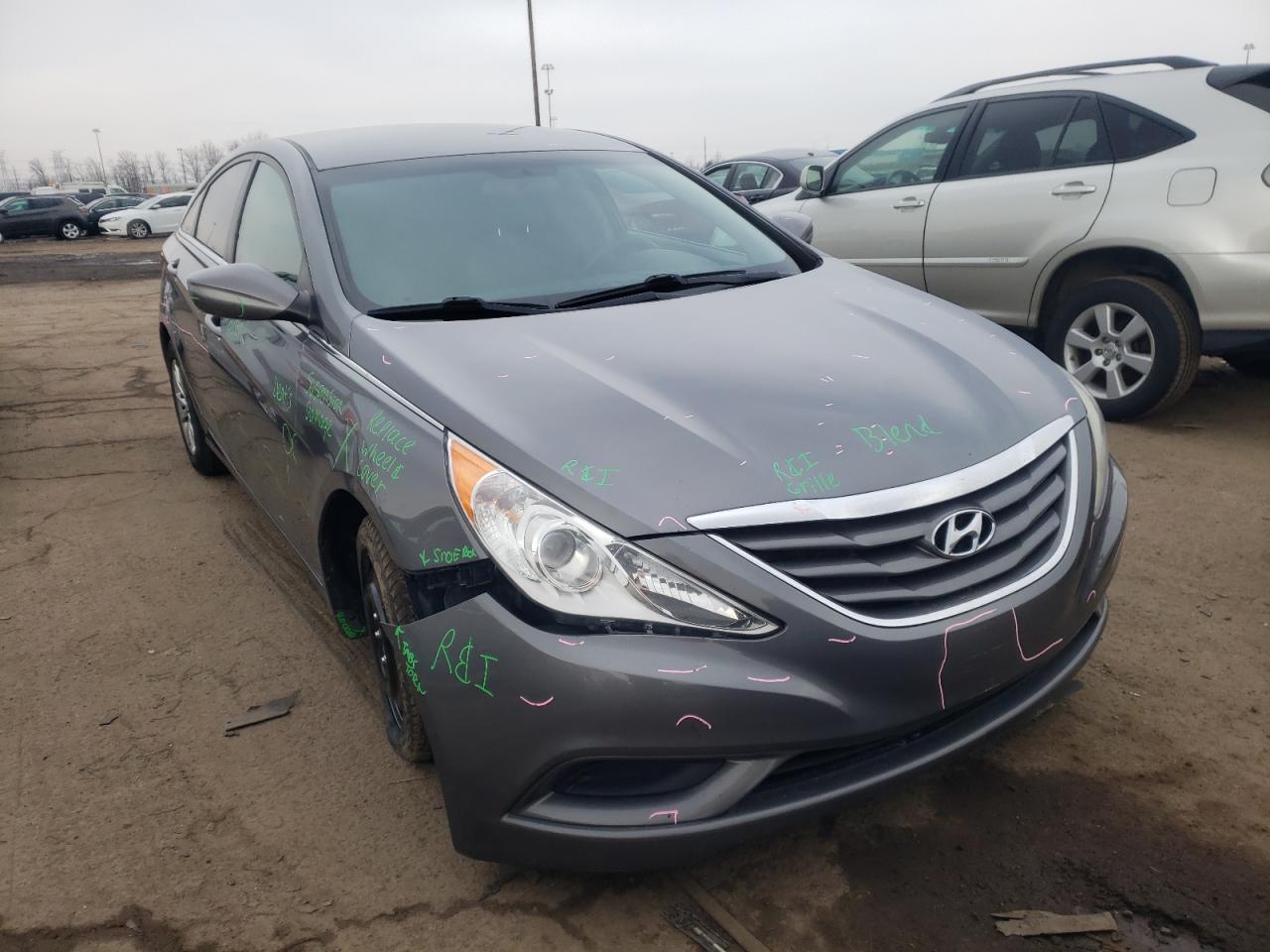 HYUNDAI SONATA GLS 2012 z numerem VIN 5NPEB4AC4CH339111 - Zdjęcie z aukcji