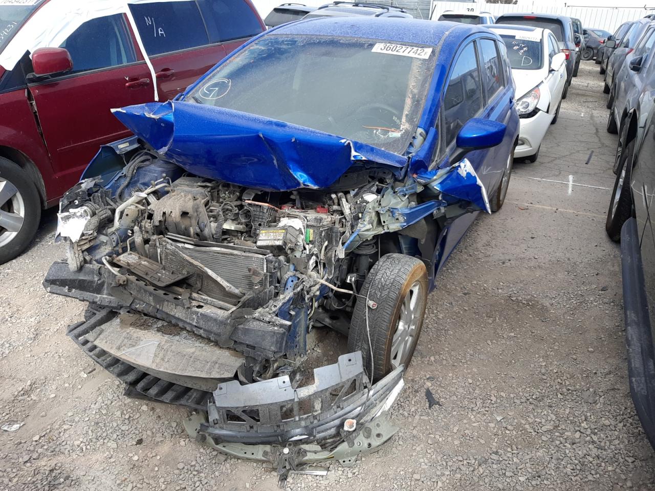 Photo 2 from auction – 2015 NISSAN VERSA NOTE with VIN 3N1CE2CP8FL386698