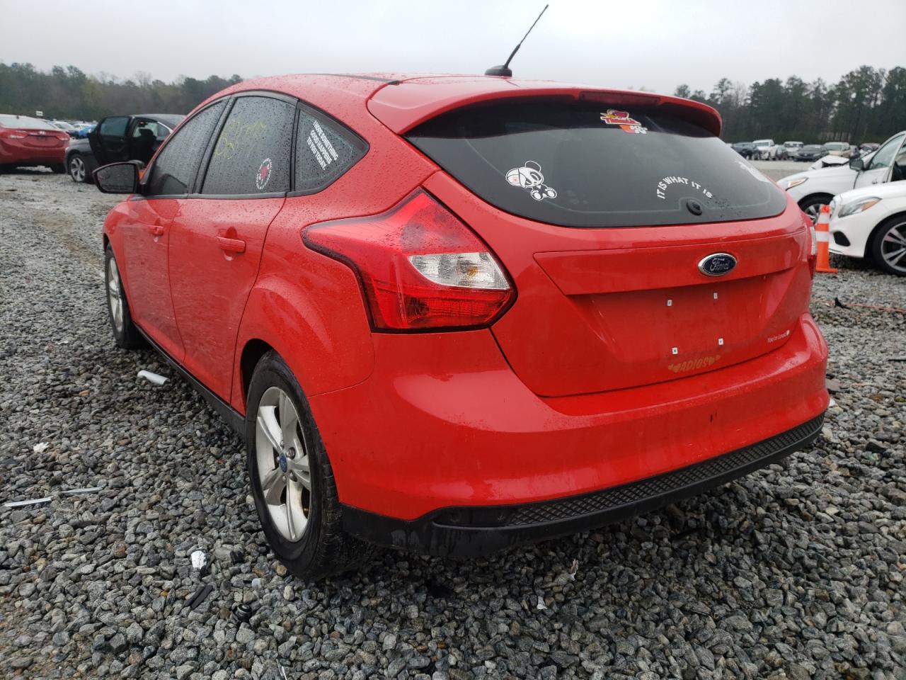 Photo 3 from auction – 2012 FORD FOCUS SE with VIN 1FAHP3K26CL292678