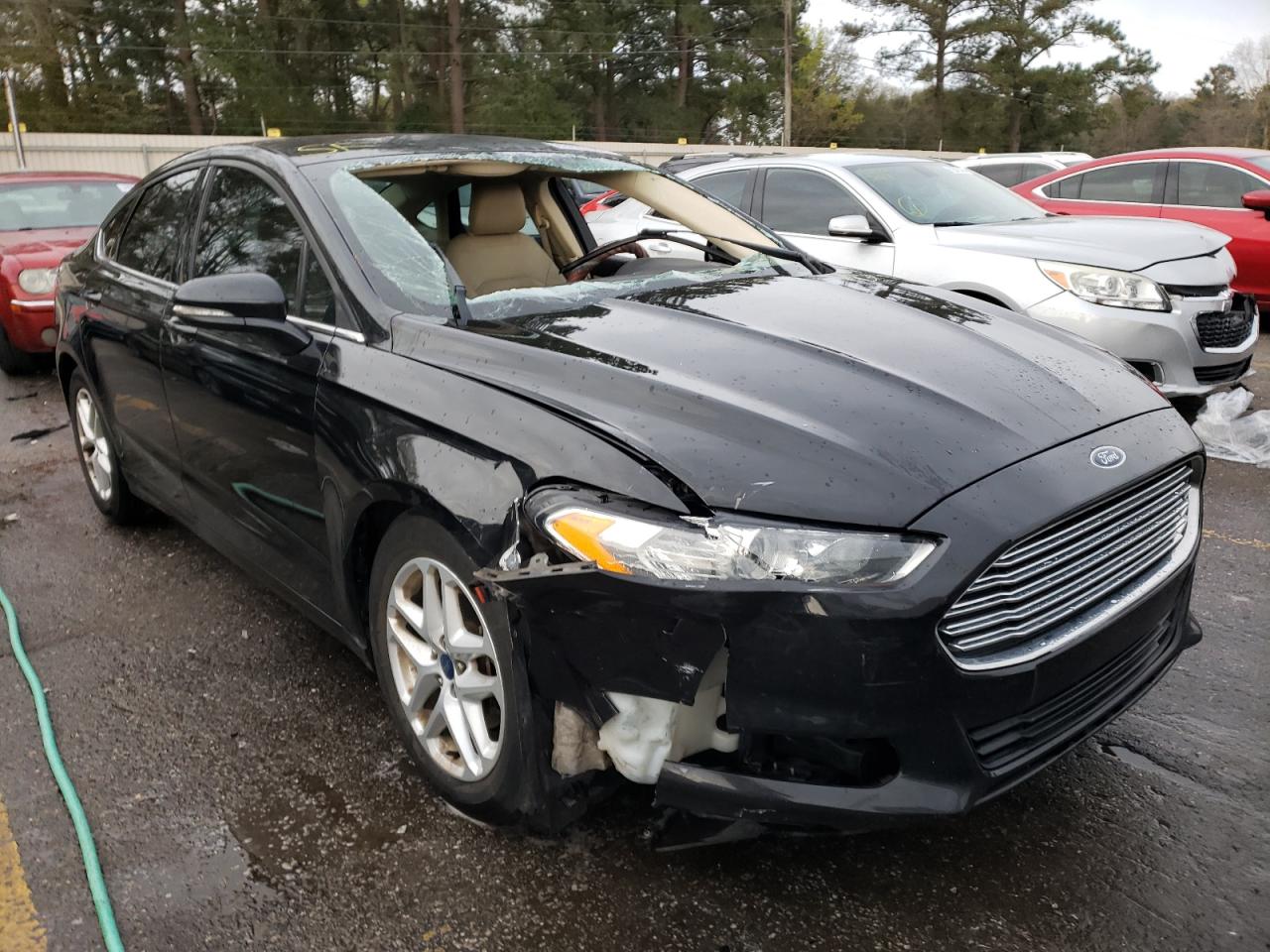 FORD FUSION SE 2013 with VIN 3FA6P0H74DR364103 - Photo from auction