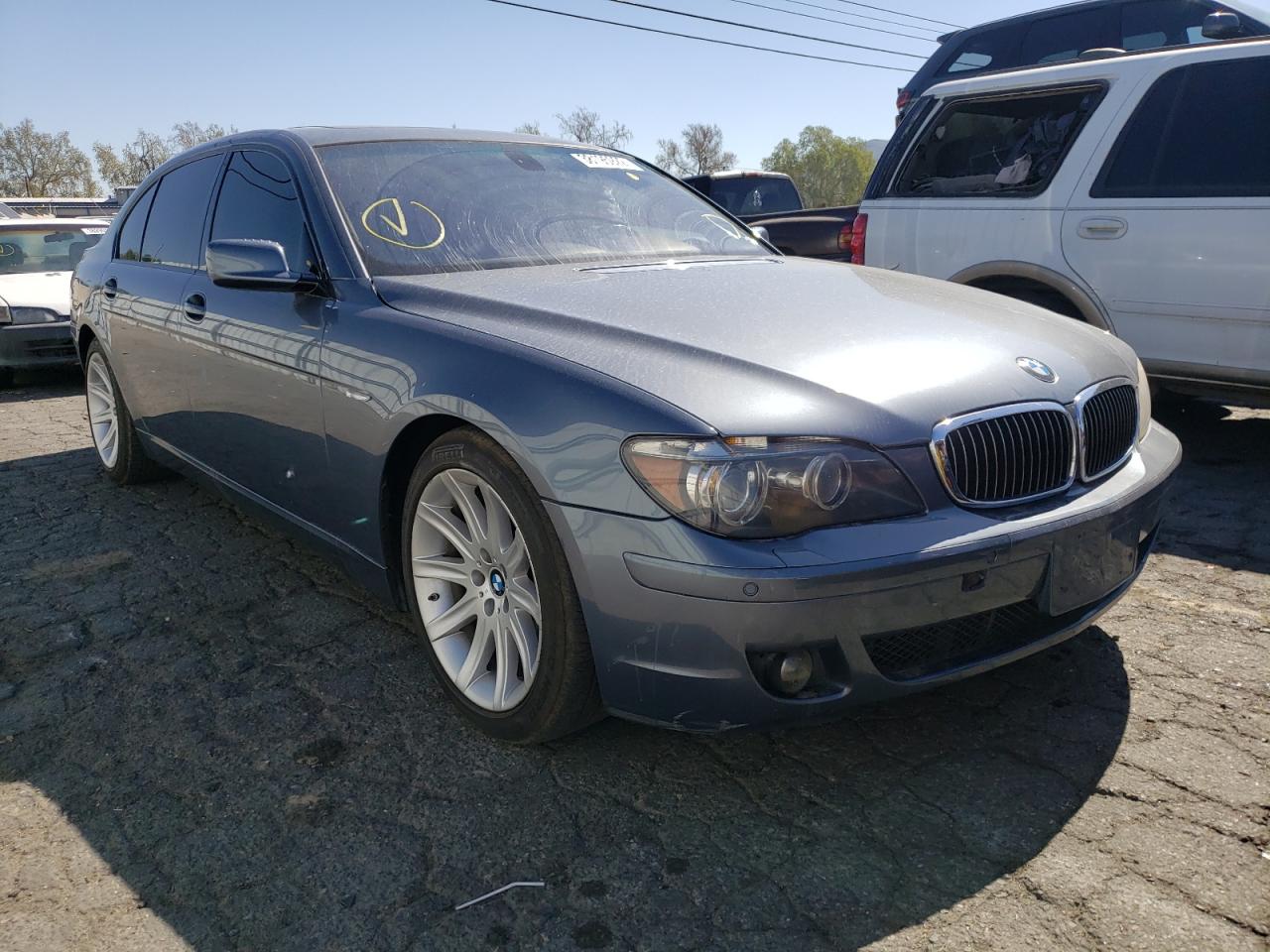 Photo 9 from auction – 2006 BMW 750 LI with VIN WBAHN835X6DT61681