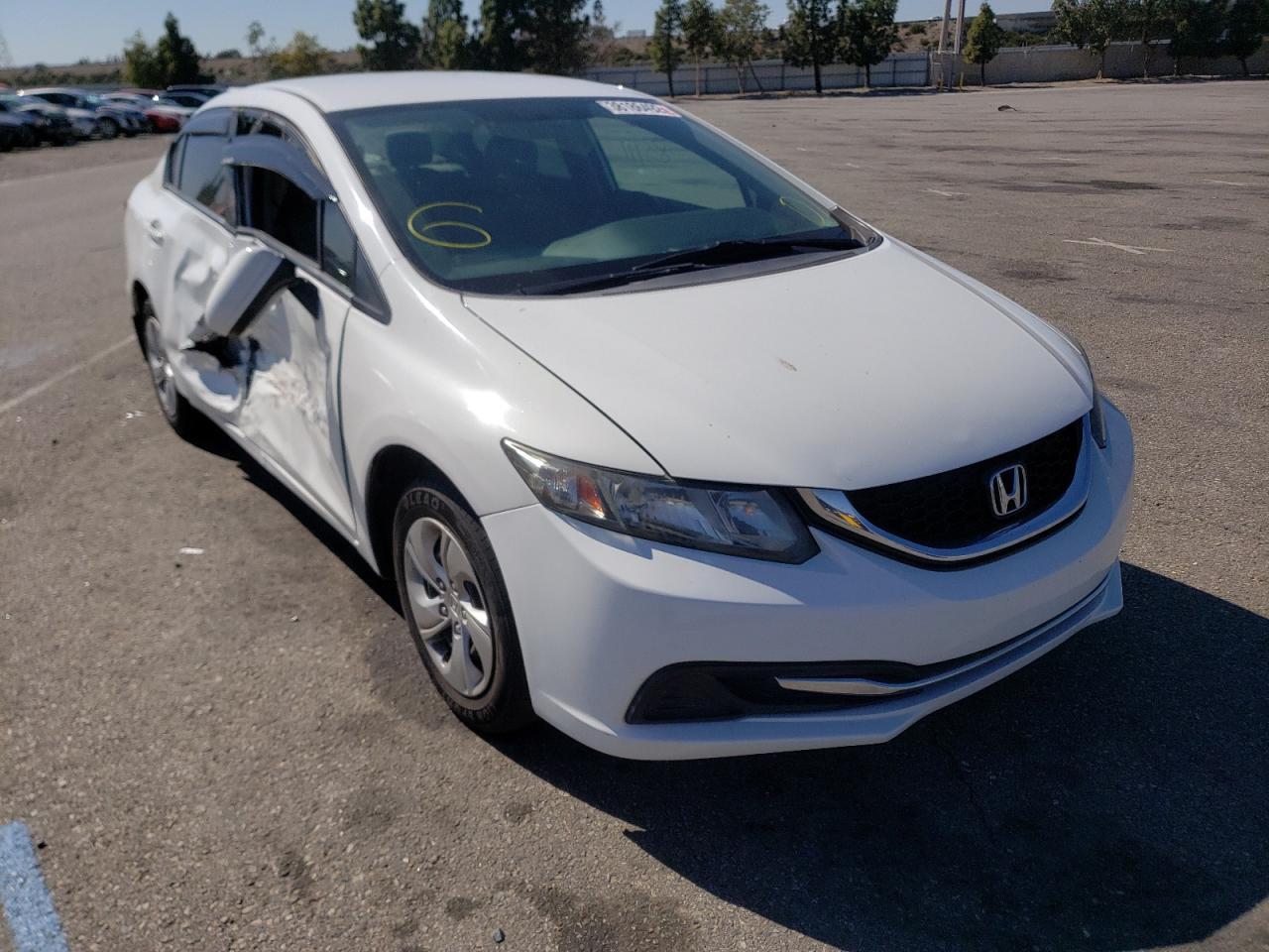 HONDA CIVIC LX 2015 with VIN 19XFB2F51FE082291 - Photo from auction