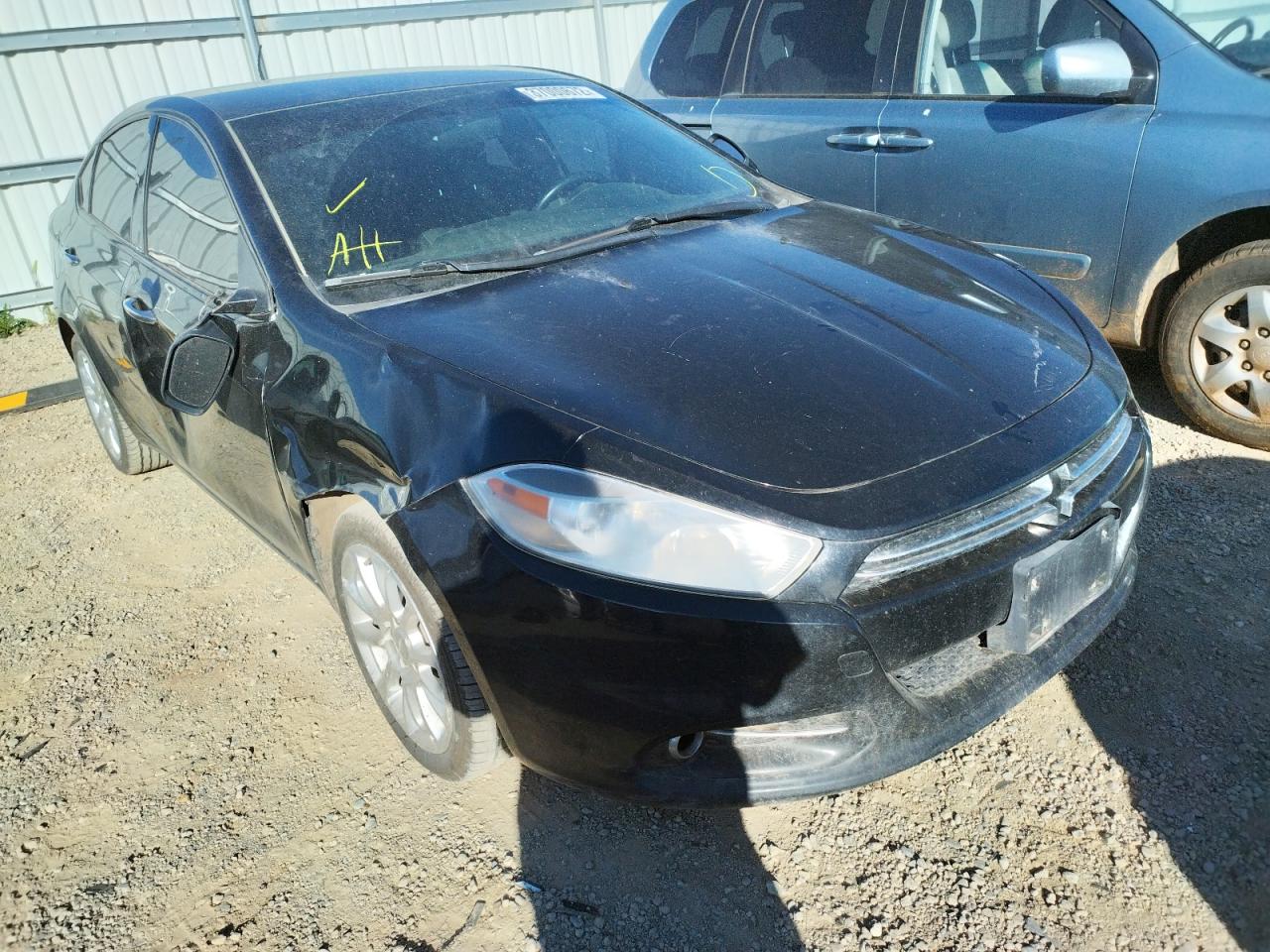 DODGE DART LIMIT 2013 with VIN 1C3CDFCHXDD347411 - Photo from auction