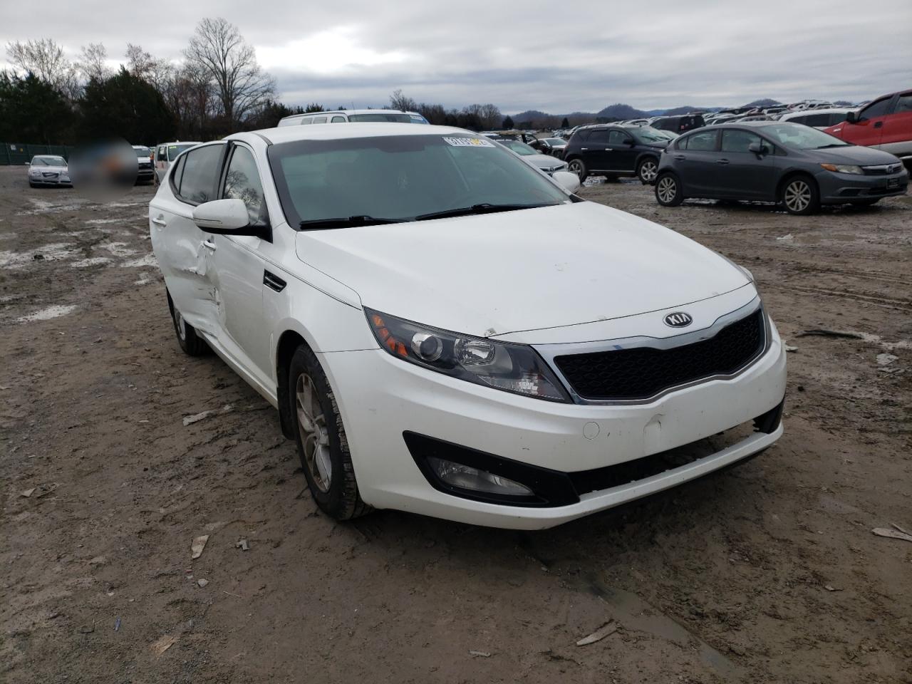 KIA OPTIMA LX 2013 with VIN KNAGM4A75D5376558 - Photo from auction