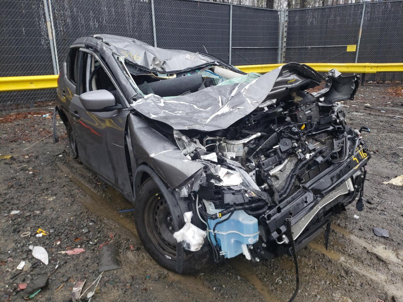 NISSAN ROGUE S 2020 with VIN KNMAT2MV1LP500788 - Photo from auction