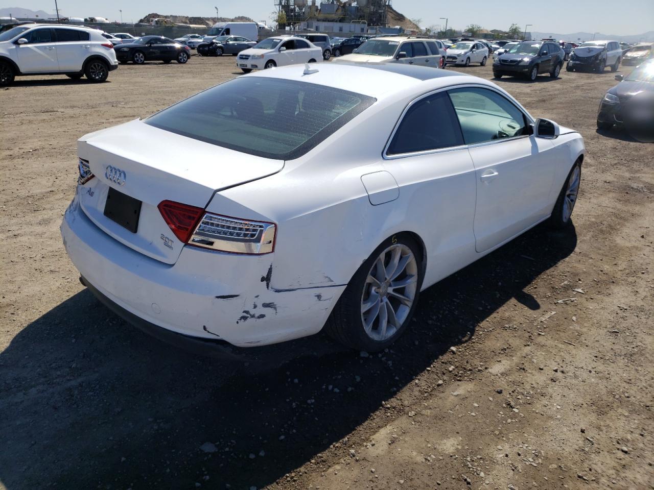 Photo 4 from auction – 2013 AUDI A5 PREMIUM with VIN WAUCFAFR8DA037026