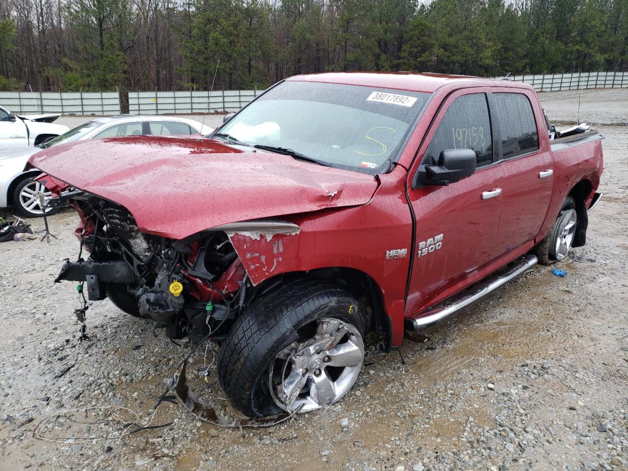 Photo 2 from auction – 2013 RAM 1500 SLT with VIN 1C6RR6LT1DS540397