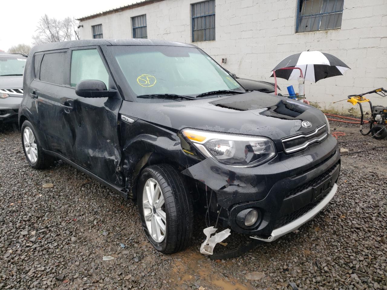 KIA SOUL + 2019 with VIN KNDJP3A53K7645246 - Photo from auction
