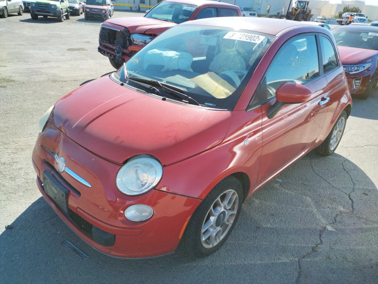Photo 2 from auction – 2012 FIAT 500 POP with VIN 3C3CFFAR2CT110801