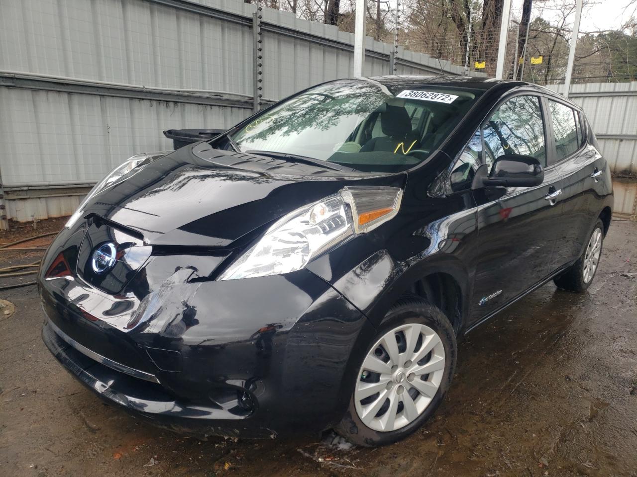Photo 2 from auction – 2015 NISSAN LEAF S with VIN 1N4AZ0CP1FC327975