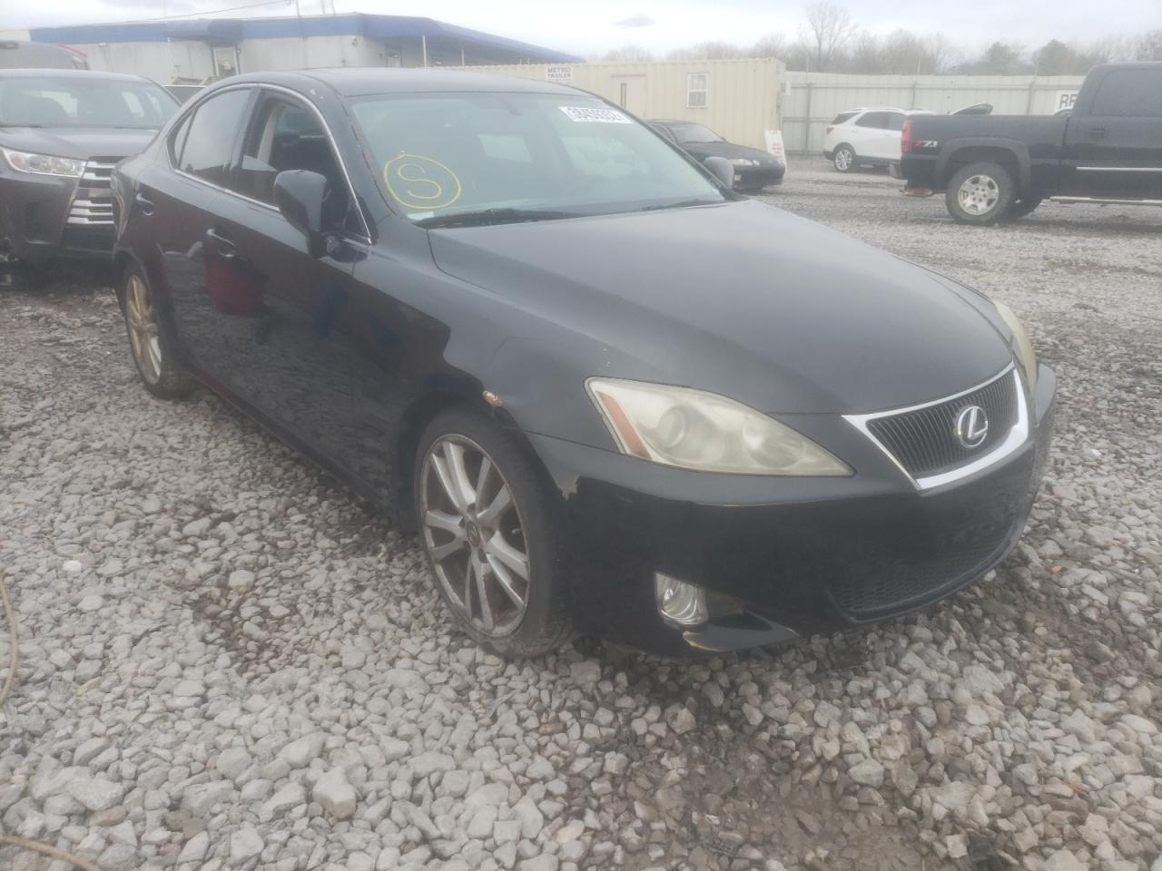 LEXUS IS 250 2007 with VIN JTHBK262275027297 - Photo from auction
