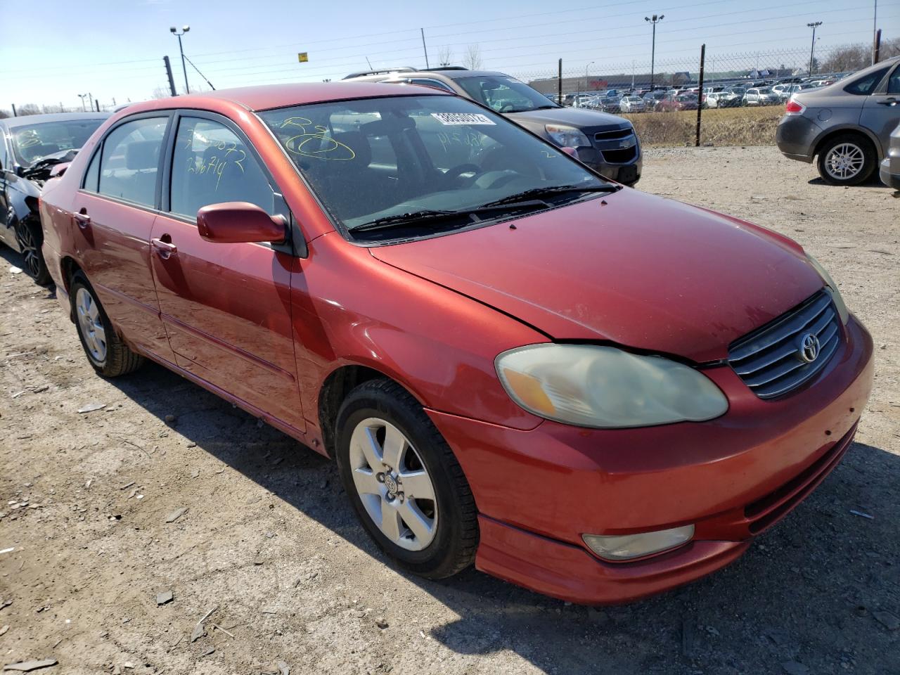 TOYOTA COROLLA CE 2004 с VIN 2T1BR32E24C286714 - Фото с аукциона