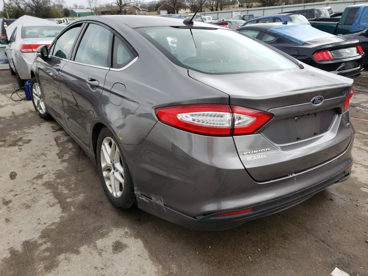 Photo 3 from auction – 2014 FORD FUSION SE with VIN 1FA6P0H73E5406328