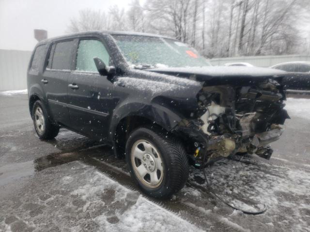 HONDA PILOT LX 2012 with VIN 5FNYF4H26CB069862 - Photo from auction