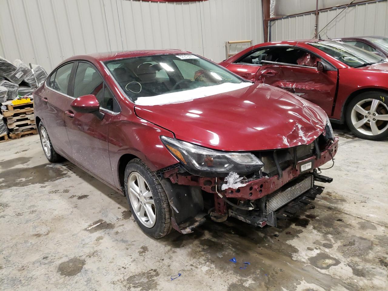 Photo 1 from auction – 2016 CHEVROLET CRUZE LT with VIN 1G1BE5SM2G7312290