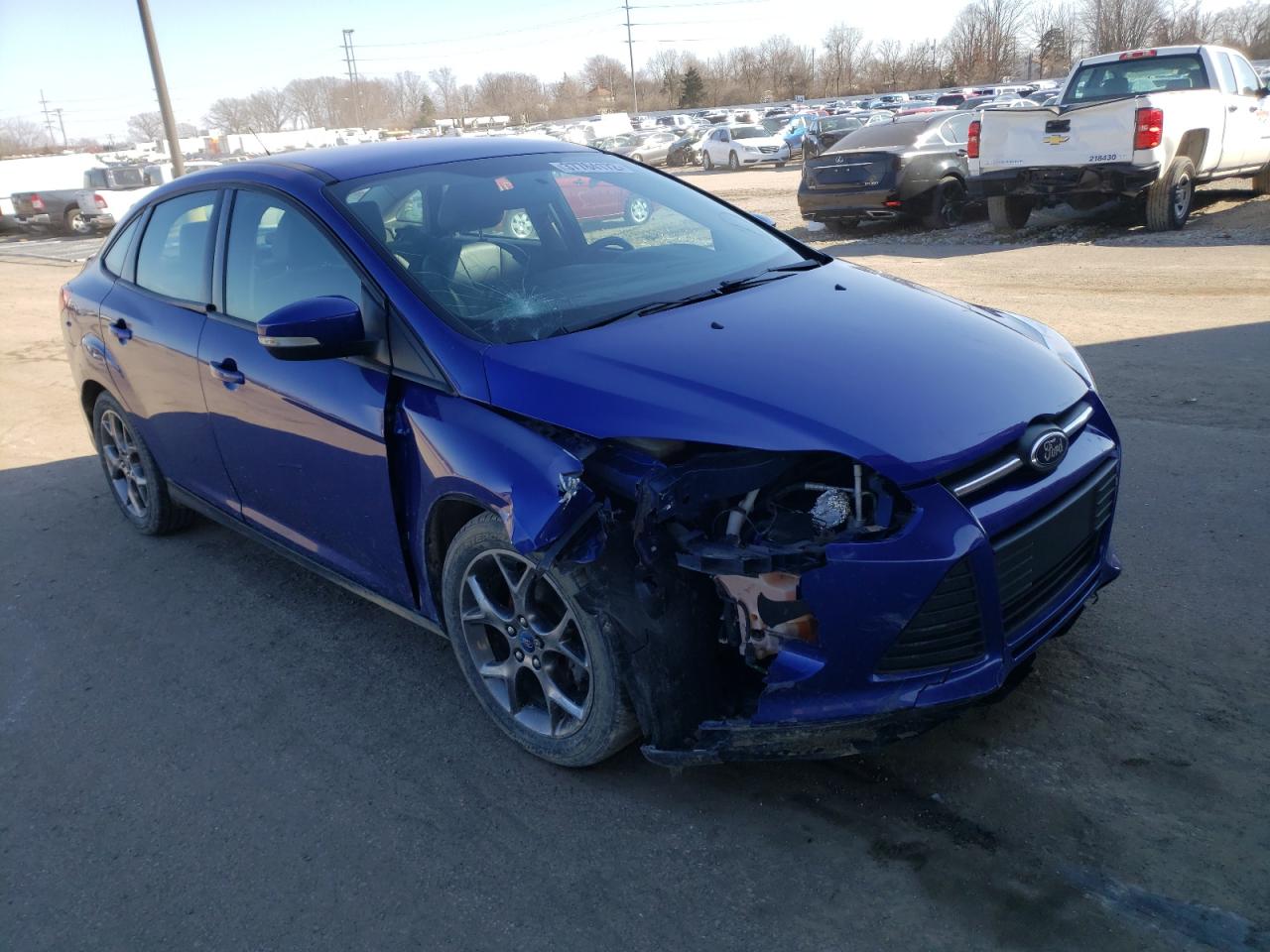 FORD FOCUS SE 2013 with VIN 1FADP3F24DL209226 - Photo from auction