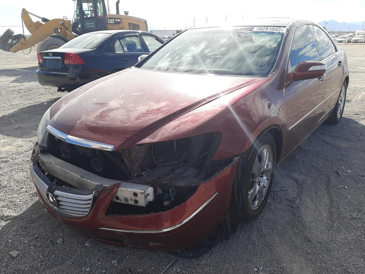Photo 2 from auction – 2006 ACURA RL with VIN JH4KB16516C003426
