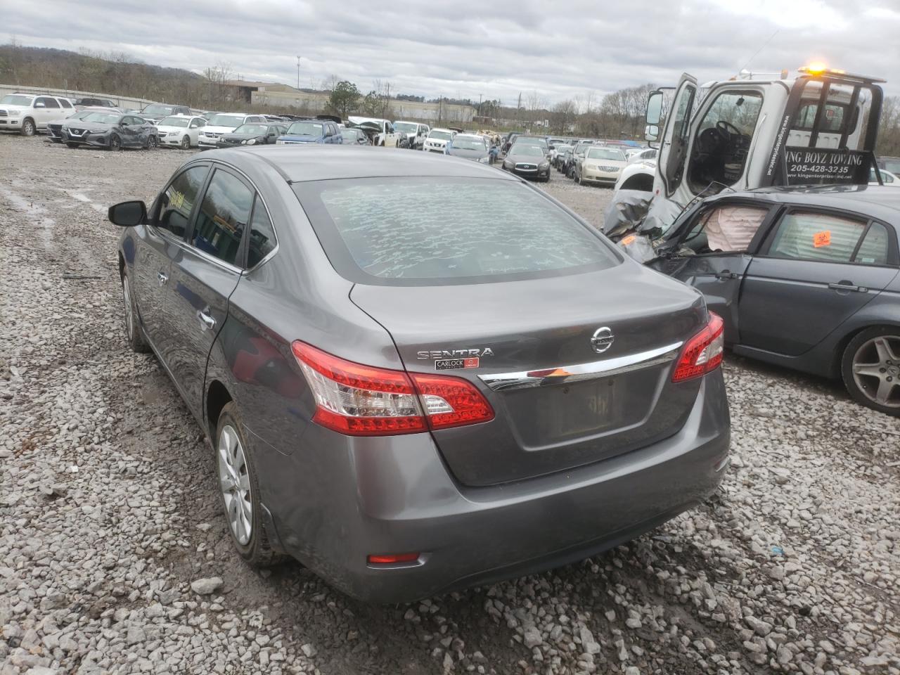 Photo 3 from auction – 2015 NISSAN SENTRA S with VIN 3N1AB7AP0FY295282