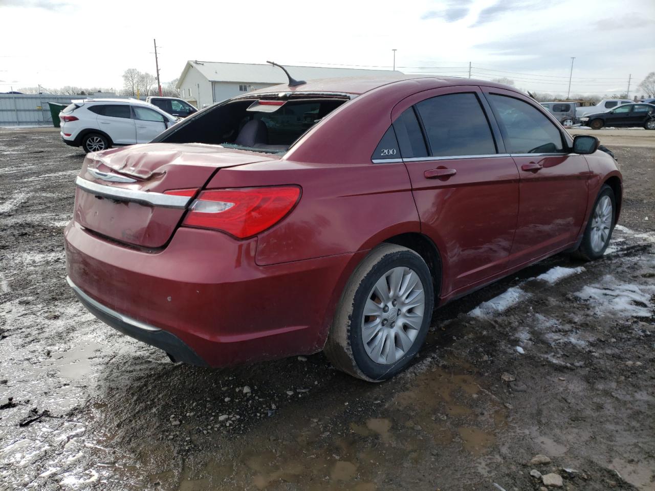 Photo 4 from auction – 2014 CHRYSLER 200 LX with VIN 1C3CCBABXEN231275