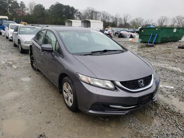 Photo 1 from auction – 2015 HONDA CIVIC LX with VIN 19XFB2F53FE085435