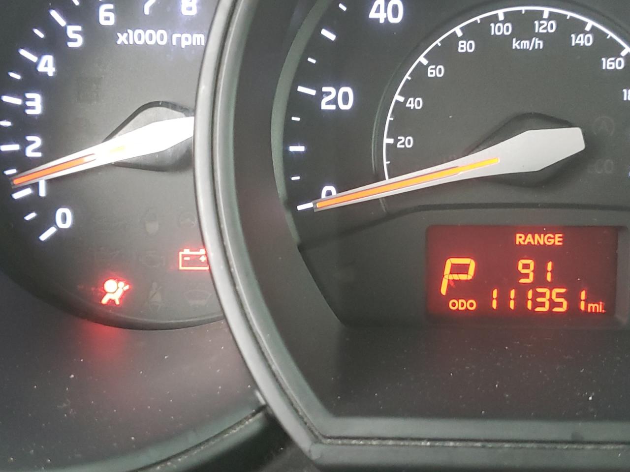 Photo 8 from auction – 2012 KIA RIO LX with VIN KNADM4A33C6067311