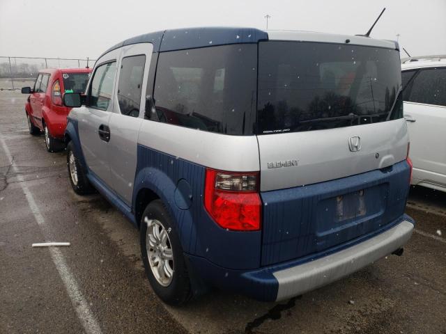 Photo 3 from auction – 2006 HONDA ELEMENT EX with VIN 5J6YH286X6L007684